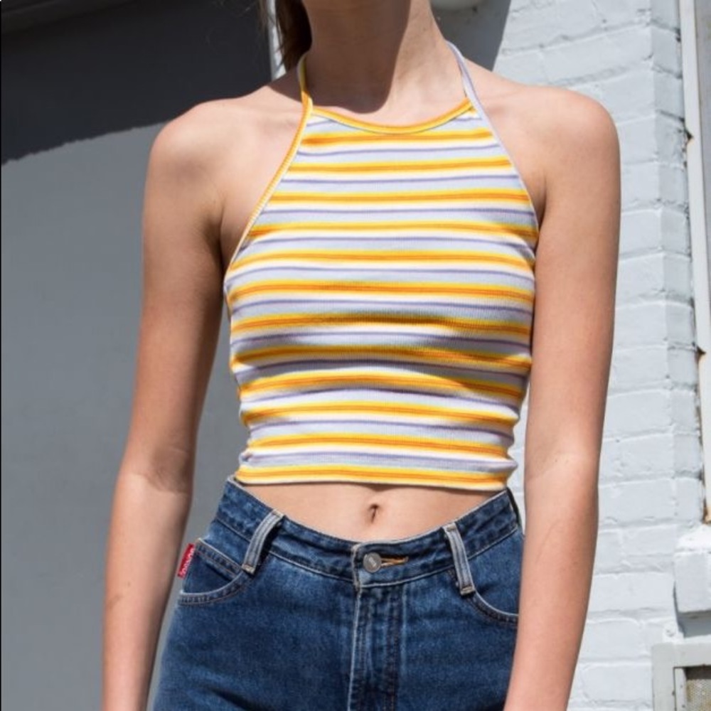 💛Brandy Melville Laura Halter Top 💛